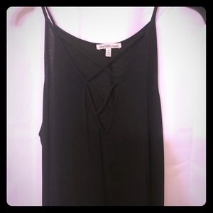 Black Maxi Dress with side slit